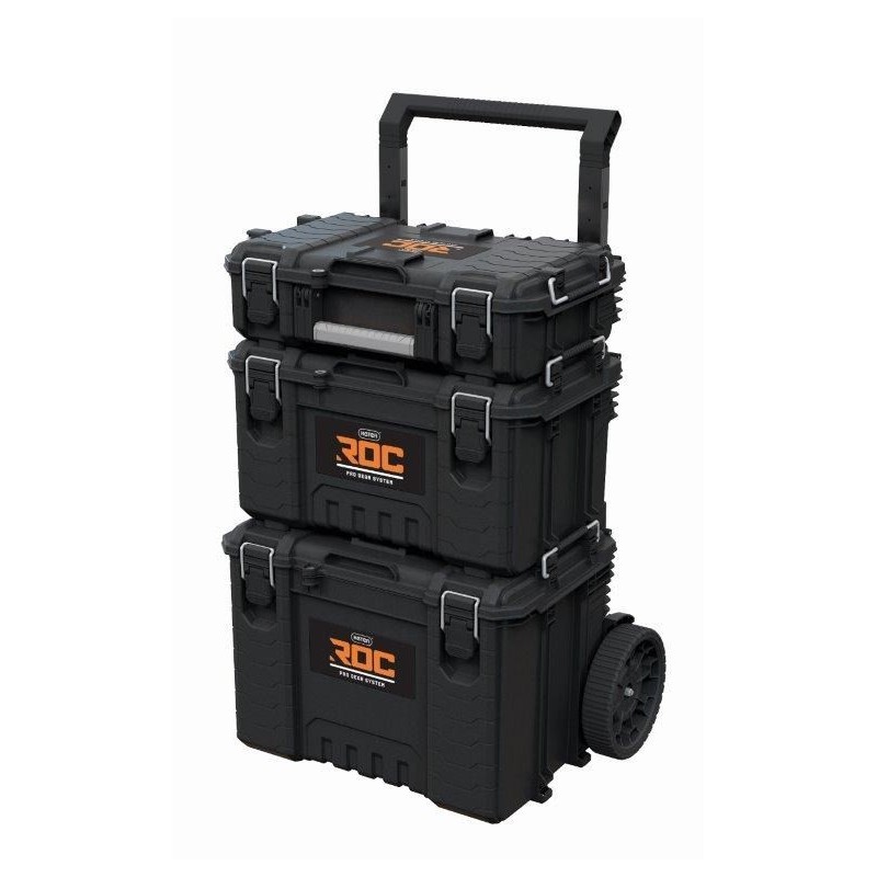 Zestaw 3 skrzynek narzędz.Roc Pro Gear 2,0 Keter