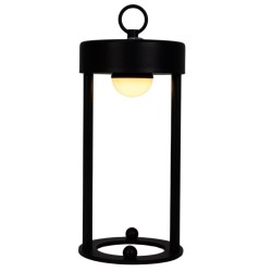 Techly I-LAMP-TABLE1 lampa stołowa Niewymienialne źródło światła 3 W LED Czarny