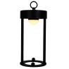 Techly I-LAMP-TABLE1 lampa stołowa Niewymienialne źródło światła 3 W LED Czarny