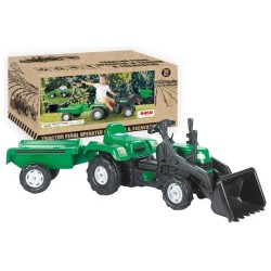DOLU traktor-ładowarka na pedały z przyczepš 8048