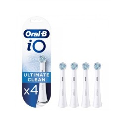 Oral-B iO Najwyższy poziom czystości, główki do szczoteczki elektrycznej, 4 sztuki, biały