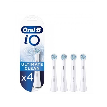 Oral-B iO Najwyższy poziom czystości, główki do szczoteczki elektrycznej, 4 sztuki, biały