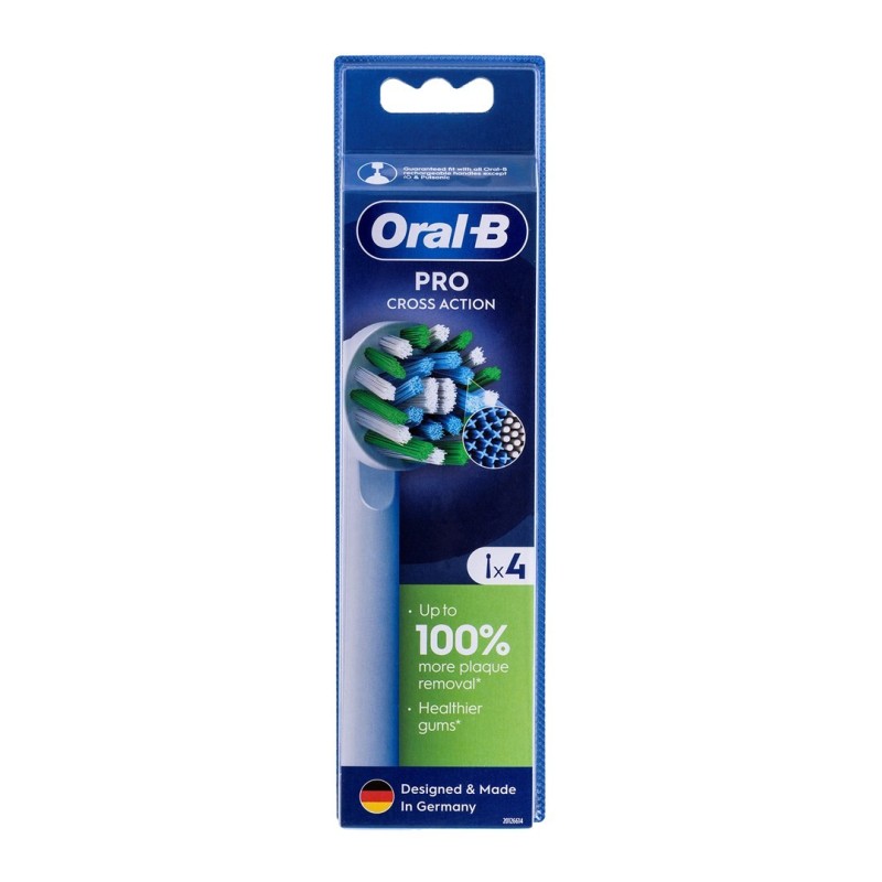 Braun Końcówki Oral-B EB50RX CrossAction 4 szt. Braun Końcówki Oral-B EB50RX CrossAction 4 szt.