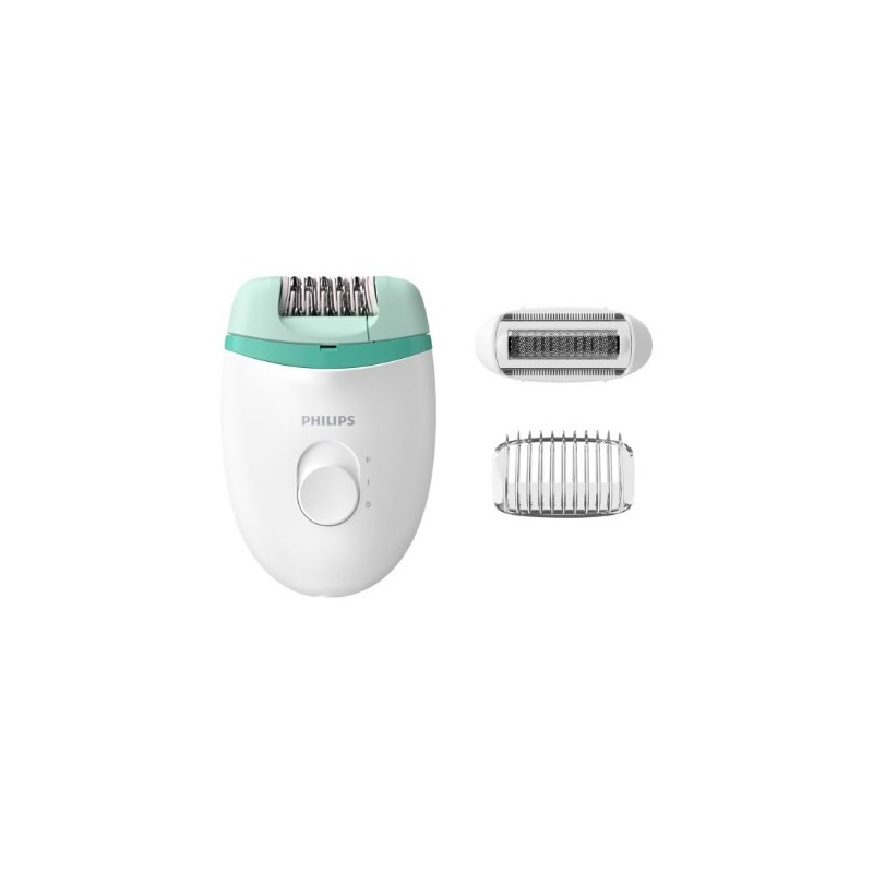 Philips Satinelle Essential BRE245/00 Kompaktowy depilator zasilany sieciowo Philips Satinelle Essential BRE245/00 Kompaktowy depilator zasilany sieciowo