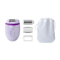 Philips Satinelle Essential Zasilany sieciowo kompaktowy depilator do nóg z lampką Opti-light