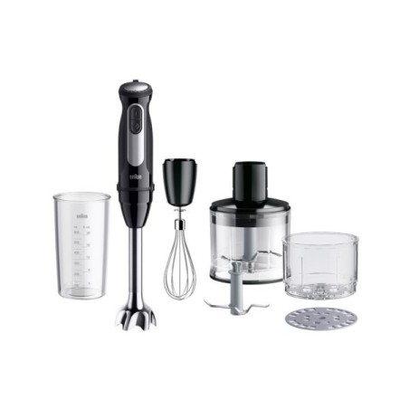 Blender ręczny Braun Domestic Home, stal nierdzewna, 1.000 Watt, 25 prędkości, Turbo (0X22111504)