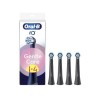 Końcówki wymienne do szczoteczek Oral-B iO GentleCare. 4 sztuki, kolor czarny, dla dorosłych