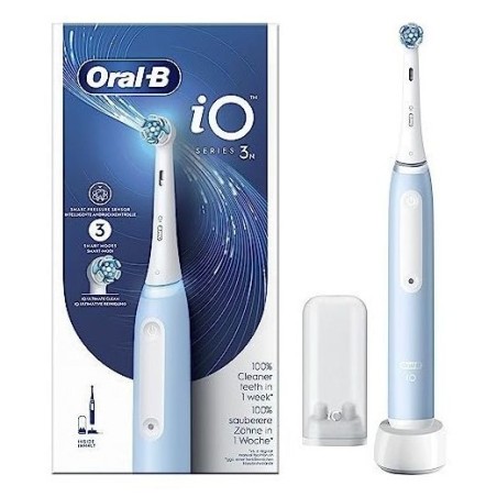 Oral-B Braun iO Series 3N Dorosły Wibrująca szczoteczka do zębów Jasny Niebieski, Biały
