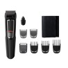 Philips MULTIGROOM Series 3000 Trymer do twarzy i włosów 8 w 1 z 8 nasadkami