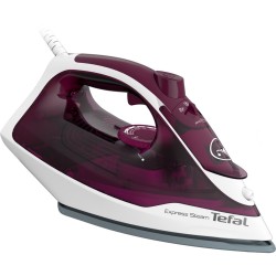 Tefal Express Steam FV2835E0 żelazko Żelazko suche i parowe Ceramiczna stopa 2400 W Fioletowy, Biały