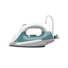 SINGER Steam Choice 1.0 Żelazko suche i parowe Płyta ceramiczna 2200 W Kolor Aqua, Biały