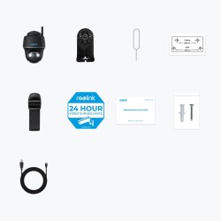 Kamera IP Reolink ARGUS PT 5MP TYP-C czarna Bateryjna
