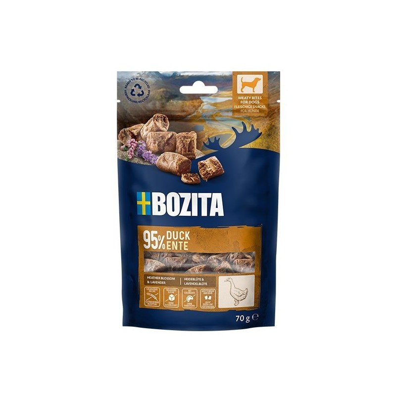 BOZITA Meaty Bites kaczka przysmak pies 70g BOZITA Meaty Bites kaczka przysmak pies 70g