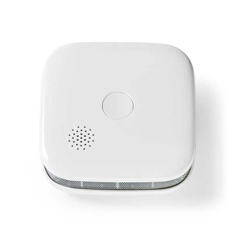Nedis WIFIDS21WT inteligentny czujnik dymu Wykrywacz próbek powietrza Połączenia bezprzewodowe
