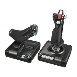 Logitech G 945-000003 kontroler gier Czarny, Srebrny USB 2.0 Flight Sim Analogowa/Cyfrowa PC