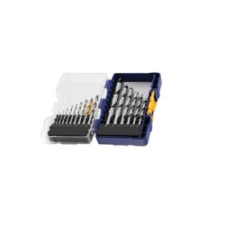 IRWIN ZESTAW 15szt. HSS PRO 1.5mm, 2mm, 2.5mm, 3mm, 3.5mm, 4mm, 4.5mm, 5mm, 5.5mm, 6mm, 6.5mm, 7mm, 8mm, 9mm, 10mm