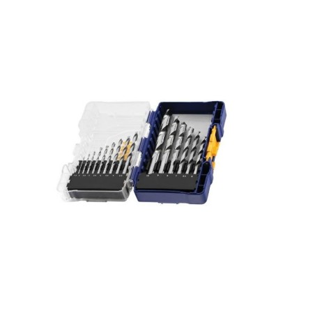 IRWIN ZESTAW 15szt. HSS PRO 1.5mm, 2mm, 2.5mm, 3mm, 3.5mm, 4mm, 4.5mm, 5mm, 5.5mm, 6mm, 6.5mm, 7mm, 8mm, 9mm, 10mm