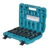 Makita E-16586 Gniazdo udarowe Wpływ socket set Czarny, Zielony