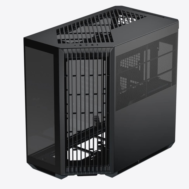 Obudowa do komputera APNX V1 PC-Gehäuse, Midi-Tower, ATX, czarna, szkło hartowane Obudowa do komputera APNX V1 PC-Gehäuse, Midi-Tower, ATX, czarna, szkło hartowane