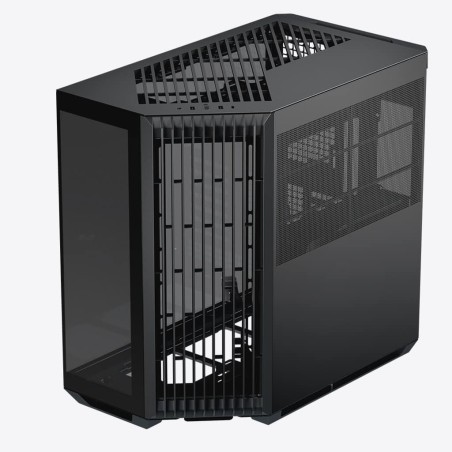 Obudowa do komputera APNX V1 PC-Gehäuse, Midi-Tower, ATX, czarna, szkło hartowane