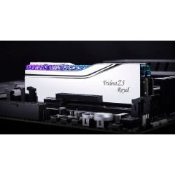 G.SKILL TRIDENT Z5 ROYAL RGB DDR5 2X32GB 6800MHZ CL34 SILVER F5-6800J3445G32GX2-TR5S