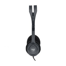 Logitech H111 Zestaw słuchawkowy Przewodowa Opaska na głowę Biuro/centrum telefoniczne Szary