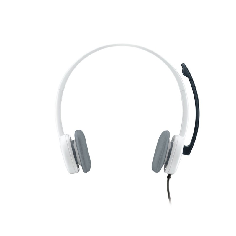 Logitech H150 Zestaw słuchawkowy Przewodowa Opaska na głowę Biuro/centrum telefoniczne Biały Logitech H150 Zestaw słuchawkowy Przewodowa Opaska na głowę Biuro/centrum telefoniczne Biały