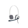 Logitech H150 Zestaw słuchawkowy Przewodowa Opaska na głowę Biuro/centrum telefoniczne Biały