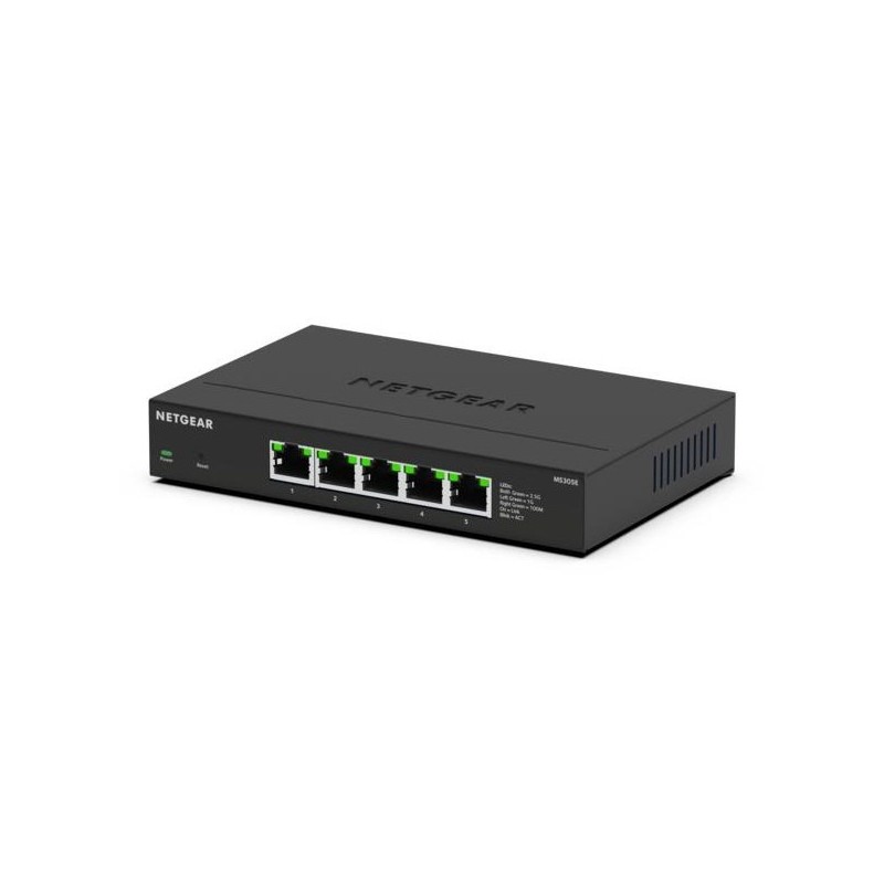 NETGEAR MS305E Nie zarządzany 2.5G Ethernet (100/1000/2500) Czarny NETGEAR MS305E Nie zarządzany 2.5G Ethernet (100/1000/2500) Czarny