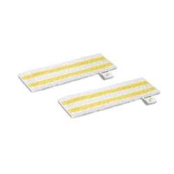 Kärcher Universal floor cloth set EasyFix Ściereczka jednorazowa do mopa Biały, Żółty