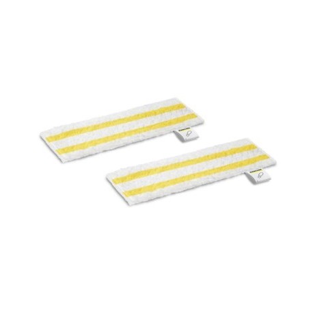 Kärcher Universal floor cloth set EasyFix Ściereczka jednorazowa do mopa Biały, Żółty