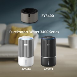 Filtr HEPA Philips FY3400/30 PureProtect Woda Szary 3400 Seria