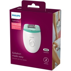 Philips Satinelle Essential BRE245/00 Kompaktowy depilator zasilany sieciowo