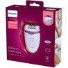 Philips Satinelle Essential Zasilany sieciowo kompaktowy depilator do nóg z lampką Opti-light