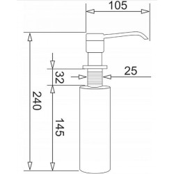 DOZOWNIK PYRAMIS DP-01 VOLCANO