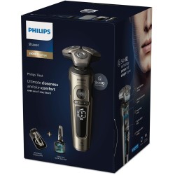 Golarka Philips S9000 Prestige SP9883/36 - parranajokone puhdistusasemalla