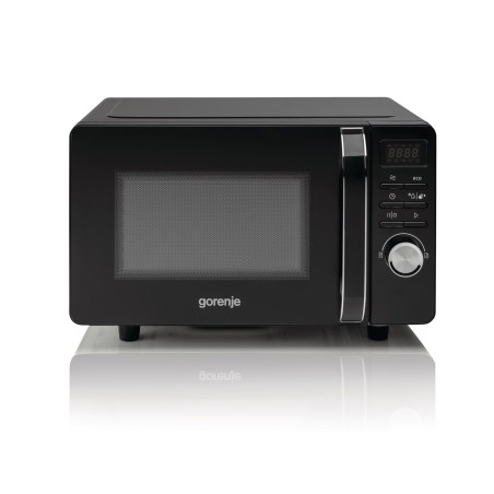 Gorenje MO20S4BC Czarny Uchwyt do mikrofalówki Blat 20 l 700 W