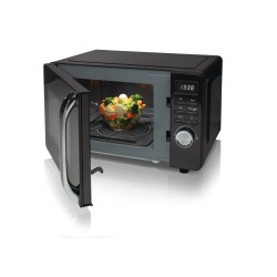 Gorenje MO20S4BC Czarny Uchwyt do mikrofalówki Blat 20 l 700 W
