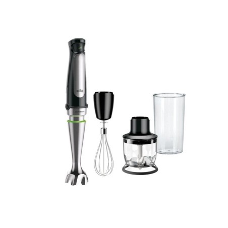 Braun MQ 7025X 0,6 l Blender immersyjny 1000 W Czarny, Stal nierdzewna