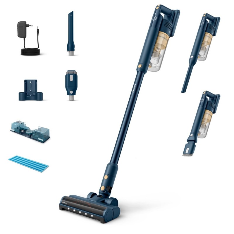 Odkurzacz Philips 5000 Series bezprzewodowy XC5043/01, do 60 min, 15 min Turbo Odkurzacz Philips 5000 Series bezprzewodowy XC5043/01, do 60 min, 15 min Turbo