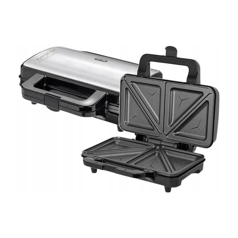 Opiekacz MPM MOP-20M (900W srebrno-czarny) Opiekacz MPM MOP-20M (900W srebrno-czarny)