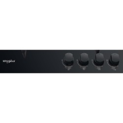 Whirlpool AKT 616/NB płyta kuchenna Czarny Wbudowany 60 cm Gaz 4 stref(y)