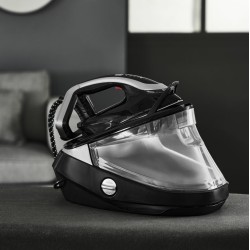 Tefal Pro Express Vision GV9821 3000 W 1,2 l Durilium AirGlide Autoclean soleplate Czarny, Srebrny