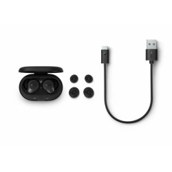 Philips TAT1209BK/00 słuchawki/zestaw słuchawkowy True Wireless Stereo (TWS) Douszny Połączenia/muzyka Bluetooth Czarny