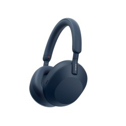 Sony WH-1000XM5 Zestaw słuchawkowy Przewodowy i Bezprzewodowy Opaska na głowę Połączenia/muzyka Bluetooth Niebieski