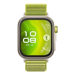 Smartwatch Huawei Watch FIT4 Pro, 3D Woven Žalias Strap, Titanium Body, Seiya-B29