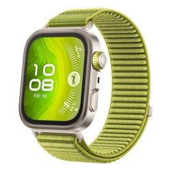 Smartwatch Huawei Watch FIT4 Pro, 3D Woven Žalias Strap, Titanium Body, Seiya-B29