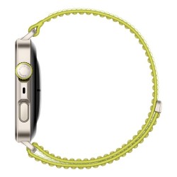 Smartwatch Huawei Watch FIT4 Pro, 3D Woven Žalias Strap, Titanium Body, Seiya-B29