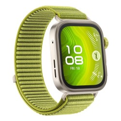 Smartwatch Huawei Watch FIT4 Pro, 3D Woven Žalias Strap, Titanium Body, Seiya-B29