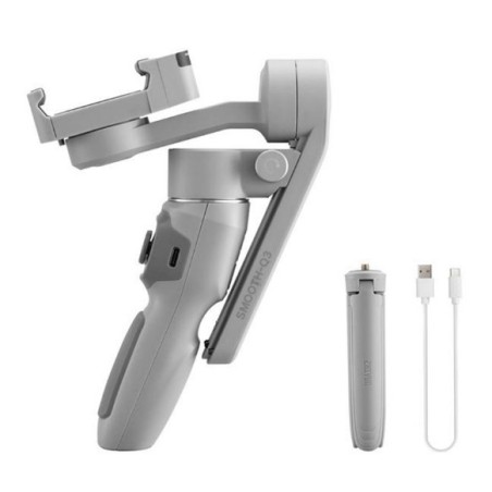 Ręczny stabilizator kamery Zhiyun Tech SMOOTH-Q3, Szary, 340°, -260 - 80°, -150 - 150°, 0.28 kg